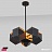 Welles 5 Spoke Pendant Lamp Розовое золото фото 2