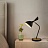 Austen Large Offset Table Lamp Circa Черный фото 9