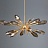 Подвесная люстра Hammerton Aalto Oval Starbust Chandelier 100 см  фото 5