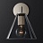 Бра RH Utilitaire Funnel Shade Single Sconce Латунь фото 4