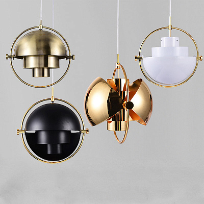 Люстра Louis Weisdorff Multi-lite Pendant Синий  фото 1