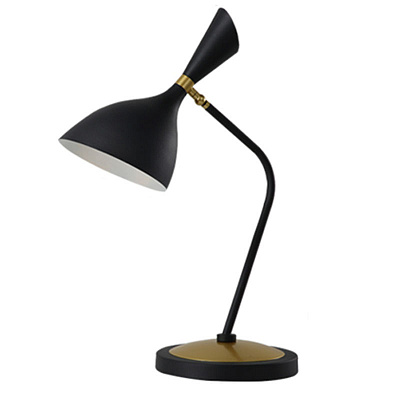 Austen Large Offset Table Lamp Circa Белый  фото 1