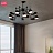 Industrial Simple Cap Chandelier фото 5