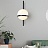 Vibia Palma wall lamp 15 см  Черный фото 8