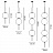 Серия подвесных светодиодных светильников со стеклянными шарообразными плафонами, собранными на латунной стойке VOKE 2 лампы фото 16