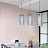 Люстра Gray Glass Pendant Lamp фото 8