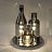 Светильник настольный Innerspace Black Chrome Bottles Хром фото 6