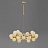 Люстра Bubbles Stick Circle Chandelier фото 5