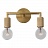 Бра RH Utilitaire Double Sconce Черный фото 5