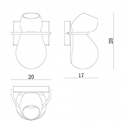 Бра Кейч wall lamp фото 6