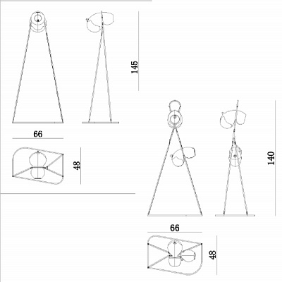 Торшер Кейч floor lamp фото 4