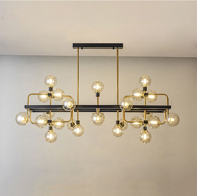 Mercury XL Chandelier Дымчатый  фото 1