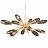 Подвесная люстра Hammerton Aalto Oval Starbust Chandelier 60 см  фото 9