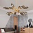 Подвесная люстра Hammerton Aalto Oval Starbust Chandelier 60 см  фото 6