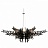 Erich Ginder Mansion Chandelier 130 см  Черный фото 5